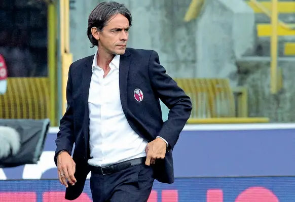  ?? A secco ?? Il Bologna di Filippo Inzaghi è ancora senza vittorie e senza gol in questo campionato