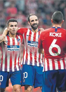  ?? FOTO: EFE ?? El Atlético de Madrid sueña con levantar su primera Liga de Campeones