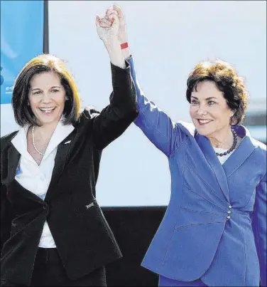  ?? Erik_Verduzco Las Vegas Review-Journal ?? Nevada’s U.S. senators, Catherine Cortez Masto (left) and Jacky Rosen.