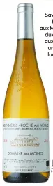  ??  ?? Savennière­s Roche aux Moines 2018 du domaine aux Moines : un chenin lumineux.