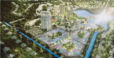  ??  ?? The world’s first Hasbro-theme water park will be developed in Meridian Bhd’s Malaysia Tourism City project in Melaka.