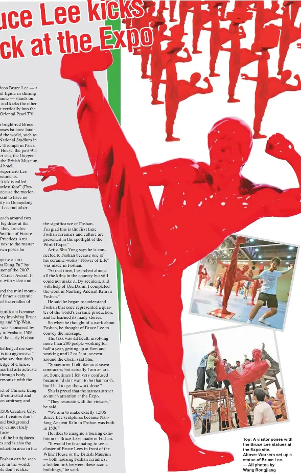 Bruce Lee Kicks Back At The Ex Po Pressreader