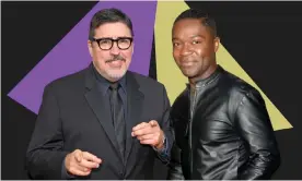  ??  ?? ‘I am flabbergas­ted by what I get to do for a living.’ David Oyelowo (right) and Alfred Molina. Composite: GC Images / WireImage / Guardian Design Team