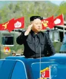  ?? KCNA/REUTERS ?? El líder norcoreano Kim Jong-un.