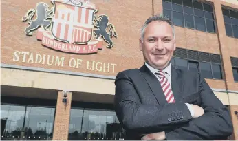  ??  ?? Sunderland chairman Stewart Donald.