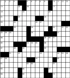  ?? Puzzle by Chuck Deodene ?? No. 1001