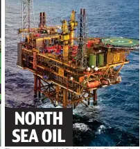  ?? ?? NORTH SEA OIL There are potential fields off the Shetlands