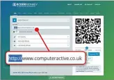  ??  ?? Make sure you enter the full website URL when using Qrcode Monkey