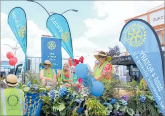  ?? Photo / Dean Taylor ?? Te Awamutu Rotary Club float from last year. This year they are organising and running the event.