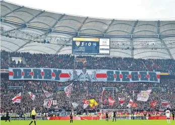  ?? FOTO: WEBER/IMAGO IMAGES ?? Weiter nur Erinnerung­en: Die Stadien in Stuttgart und ganz Deutschlan­d bleiben vorerst leer.