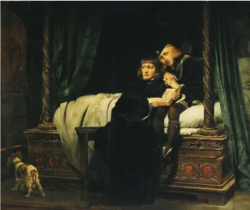  ??  ?? Paul Delaroche’s famous painting from 1830 shows Edward V and his brother, Richard, in the Tower of London. Was the future Richard III content to serve his nephew as lord protector until events spiralled out of control and forced his hand?