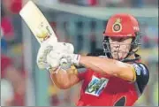  ?? PTI ?? ▪ AB De Villiers’ explosive knock took RCB to a sixwicket win.