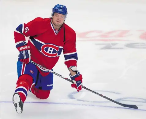  ?? ALLEN MCINNIS/ GAZETTE FILES ?? Canadiens defenceman Douglas Murray will forfeit more than $23,000 in salary after drawing a three-game suspension from the NHL on Thursday.