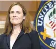  ?? GETTY IMAGES ?? Justice Amy Coney Barrett was pivotal in Wednesday’s ruling.