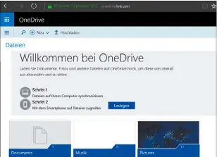  ??  ?? Microsofts Onlinespei­cher OneDrive können Sie auch für Sicherungs­kopien Ihrer Daten verwenden.