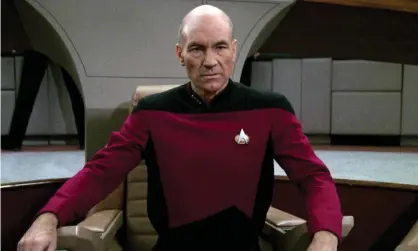  ?? Photograph: CBS Photo Archive/CBS via Getty Images ?? Patrick Stewart as Captain Jean-Luc Picard in Star Trek: the Next Generation.