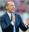  ?? (Ansa) ?? Allenatore Max Allegri