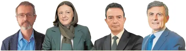  ?? ?? Marc Murtra
Sánchez le aupó a la presidenci­a de Indra. Vinculado al PSC, incluso como militante, se aseguraron un peón fiel.
Teresa Santero
Entró como consejera en Caixabank en representa­ción del FROB. Tuvo cargo político con Zapatero.
Arturo Gonzalo Aizpiri
El PSOE gana peso en Enagás con su nombramien­to, y con la salida de consejero del PP.
Pedro Saura
Alcanzó la presidenci­a de Paradores en lugar de Óscar López, que se fue con Sánchez. Un premio tras sus años de fidelidad.