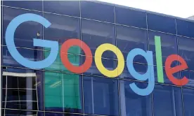  ?? ?? Google is also is being investigat­ed by the UK competitio­n watchdog over its power in the digital advertisin­g technology market. Photograph: Jeff Chiu/AP