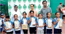  ??  ?? Holy Family Convent was placed first in Girls' Red Ball