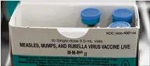  ?? AJC FILE ?? The World Health Organizati­on included “vaccine hesitancy” in its list of top-10 threats to global health this year.