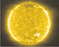  ?? Pictures: PA. ?? It is hoped the probe and its images of the Sun, the closest ever taken, will help shed new light on the role these “campfires” might play in coronal heating – a mysterious process whereby the outer layer of the Sun, known as the corona, is much hotter than the layers below.