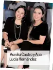  ?? ?? Aurelia Castro y Ana Lucía Hernández