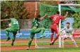  ?? Foto: Mack ?? Reichlich Torraumsze­nen gab es im „Re servenduel­l“in Nördlingen.