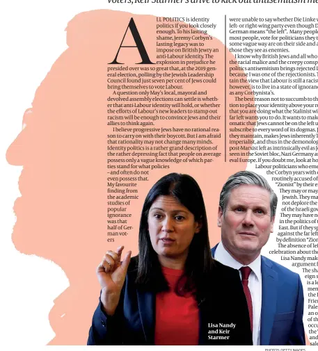  ?? PHOTOS: GETTY IMAGES ?? Lisa Nandy and Keir Starmer