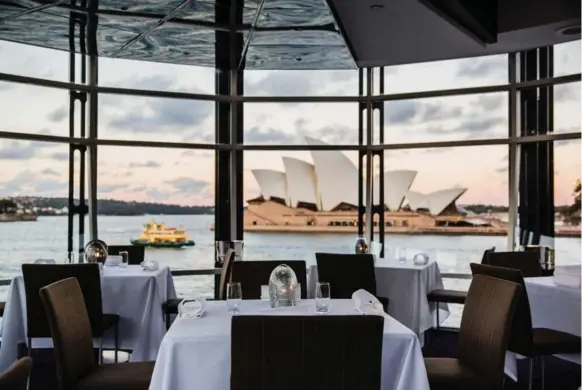  ?? NIKKI TO ?? Diners at Quay, a Sydney restaurant which is currently ranked 95th in the world, can enjoy views of the world famous Opera House as part of their experience.
