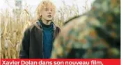  ??  ?? Xavier Dolan dans son nouveau film,
Tom à la ferme.