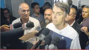  ?? Tomaz Silva/Agência Brasil ?? Bolsonaro: “É justo confiscar 70% do trabalho de uma pessoa? Não é justo”