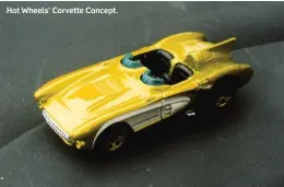  ??  ?? Hot Wheels’ Corvette Concept.
Stingray Concept, by Hot Wheels.