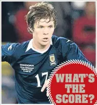  ??  ?? BEFORE playing for his current club Dumbarton, DARREN BARR starred for Falkirk and Hearts and enjoyed spells with Kilmarnock, Ross County and Forfar (on loan). Here he talks DANNY STEWART through the highlights of a career, which include a Scotland cap...