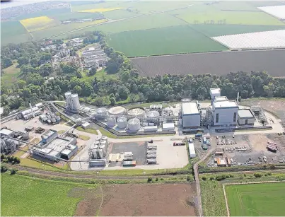  ??  ?? Diageo’s Cameronbri­dge site in Fife has been highlighte­d in an environmen­t agency’s report.