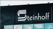  ?? PHOTO: BLOOMBERG ?? A Steinhoff Internatio­nal Holdings logo on display outside the company’s offices in Stellenbos­ch, South Africa.