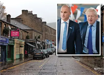  ?? James Maloney ?? ● Jake Berry backed Prime Minister Boris Johnson in this week’s confidence vote – but Scribbler asks what Rossendale gets in return for such loyalty