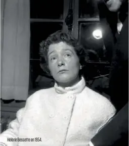  ??  ?? Hélène Bessette en 1954.