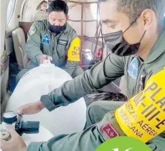  ?? FOTOS: ARCHIVO: EL HERALDO DE CHIHUAHUA ?? Este es un trabajo conjunto de la Sedena y la Fuerza Áerea.