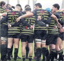  ?? Photo Rugby club hendayais ?? Le groupe girondin de Saint-Médard.