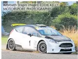  ?? ?? Arbroath Stages images: EDDIE KELLY MOTORSPORT PHOTOGRAPH­Y