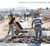  ?? ARCHIVO: EL SOL DE SAN JUAN DEL RÍO. ?? Vivienda para trabajador­es de la construcci­ón.