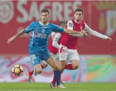  ??  ?? Luís Aurélio é opção frente ao V. Setúbal