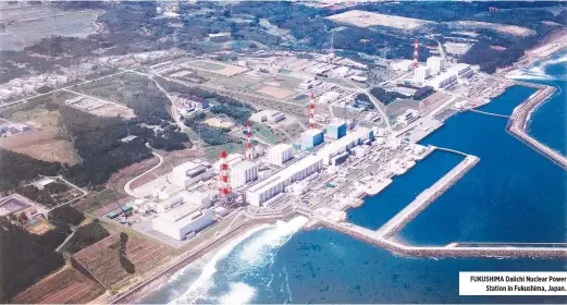  ?? FUKUSHIMA Daiichi Nuclear Power Station in Fukushima, Japan. ??