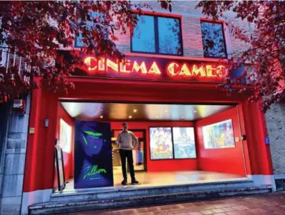  ?? FOTO CINEMA CAMEO ?? Trudo Carlier van Cinema Cameo is tevreden met de popularite­it van ‘Zillion’ en ‘Onze Natuur’: “Zo’n succes hebben we niet meer meegemaakt sinds ‘Marina’ in 2013.”