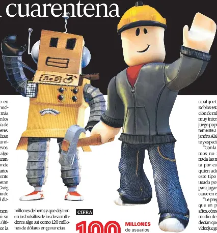 Pressreader La Cuarta 2020 06 25 Roblox El Videojuego Que Conecta A Los Ninos En Cuarentena - en encuentro de roblox invitan a padres a jugar video juego