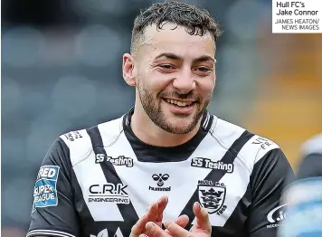  ?? JAMES HEATON/ NEWS IMAGES ?? Hull FC’S Jake Connor