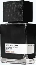  ??  ?? Moon Dust : apertura minerale con note di silice, ozono e tabacco ( 75 ml, 240 €). Sopra, lo spazio al 117 di Crosby St. Us.min.com