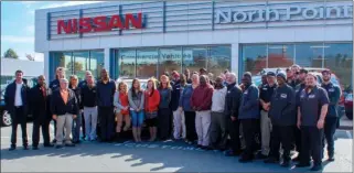  ?? CODY GRAVES/Arkansas Democrat-Gazette ?? Providing world-class service is the top priority of the team at North Point Nissan in west Little Rock.