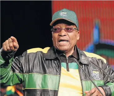  ?? /Sunday Times ?? Consequenc­es: President Jacob Zuma is seen to have handed the new leadership of the ANC a poisoned chalice with his announceme­nt on tertiary education fees in December.